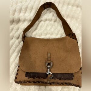 Brown Leather Shoulder Bag
